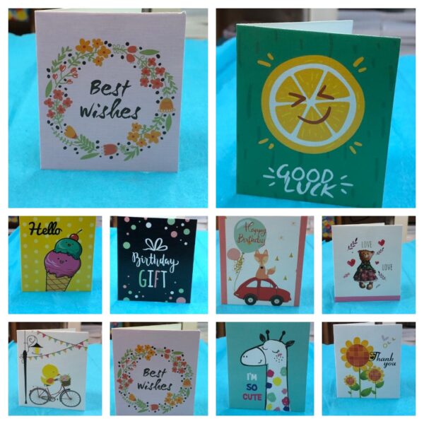 mini greeting cards