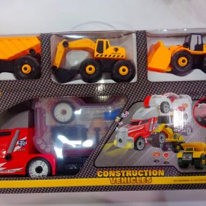 3-in-1 Construction Vehicles