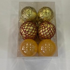 Assorted Ball Decorations - Gold