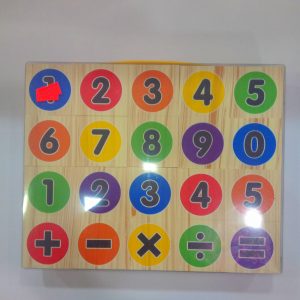 Wooden Number Blocks